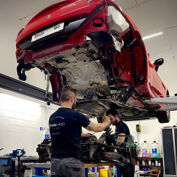 Tagliando Cambio Ferrari California Restomod